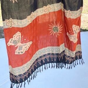 KOKO KNOT Pashmina Chic Shawl/Scarfs/Beach Wrap w/ Fringe boho